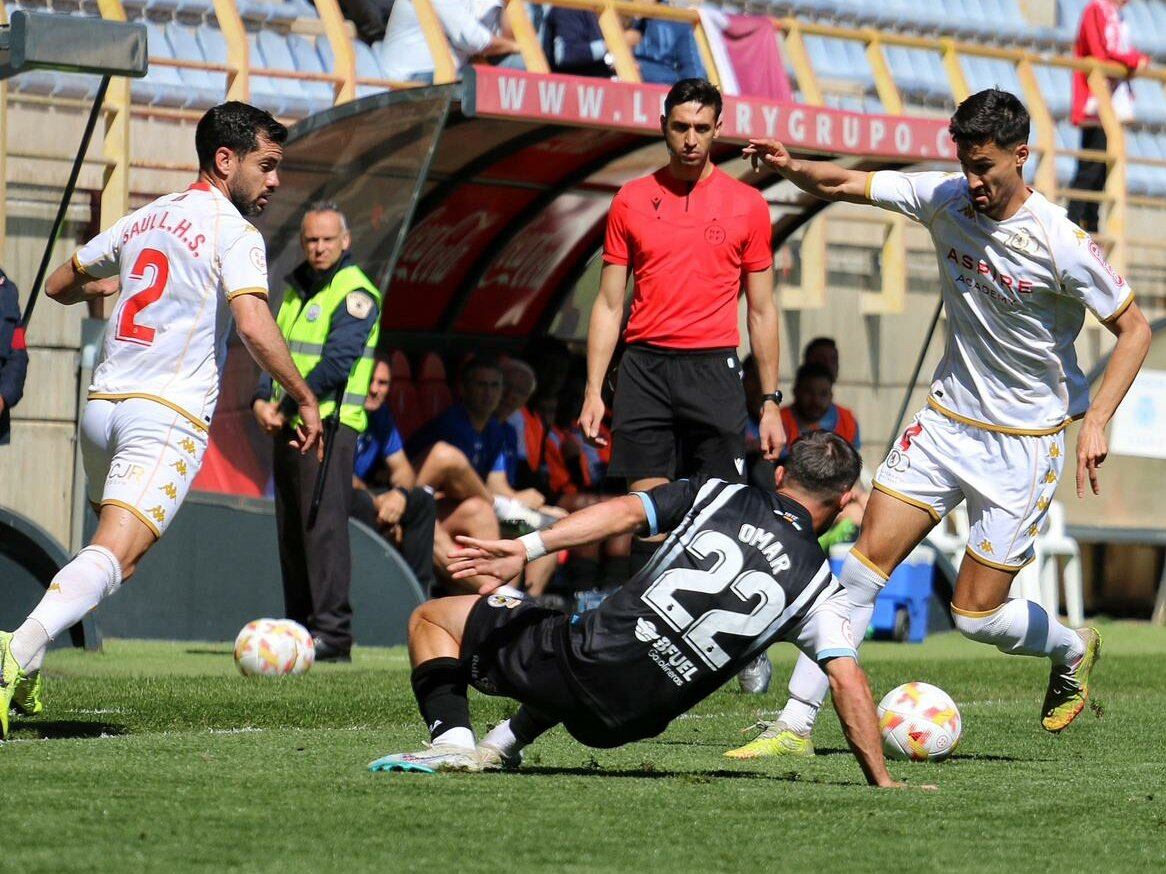 Un momento del partido