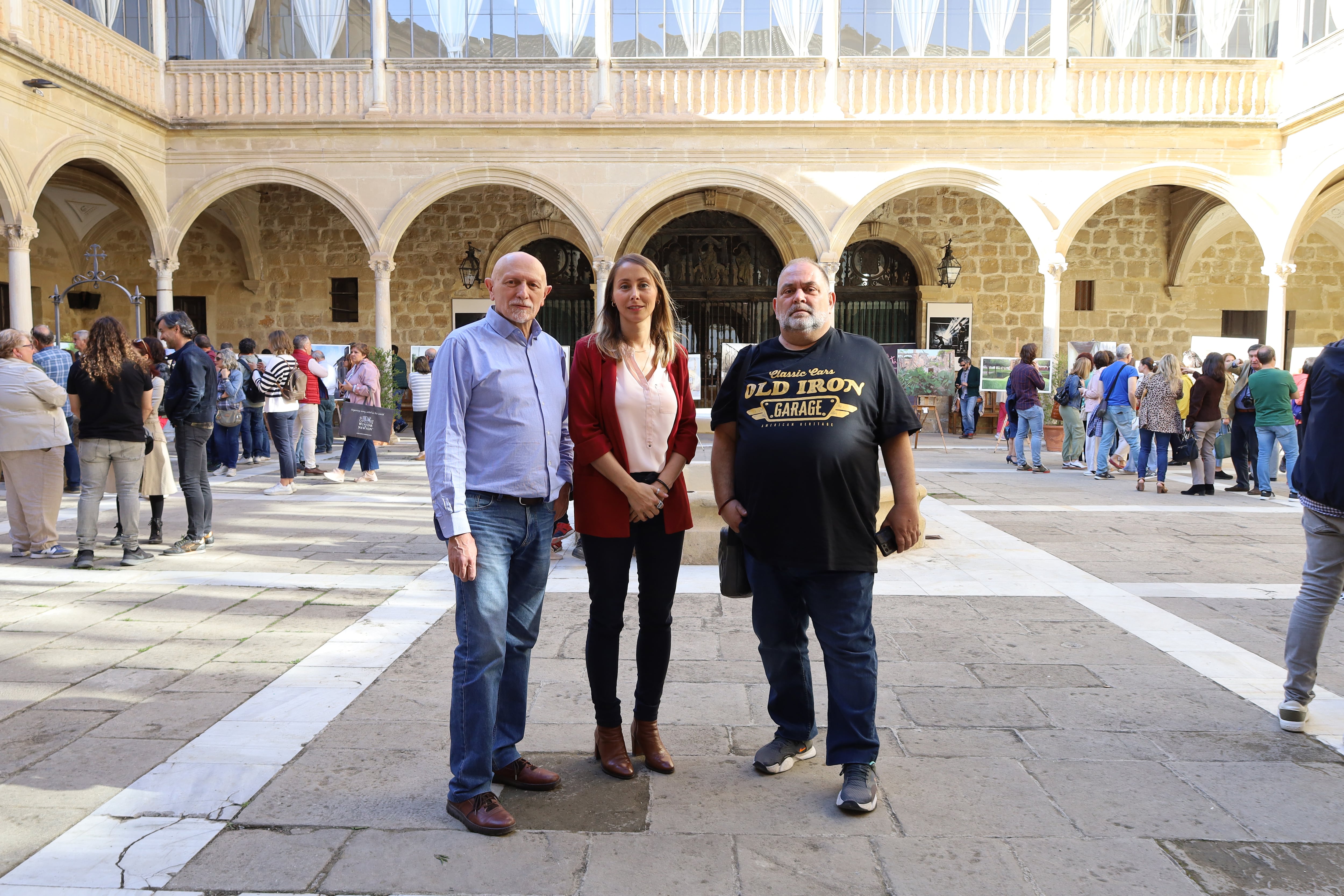 El pintor Raúl Valero consigue el primer premio del IX Certamen de Pintura al aire libre de Úbeda