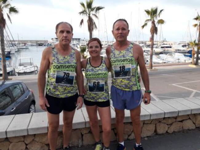 Rubén Andrés, Paqui Tárraga y José Ferris (D)