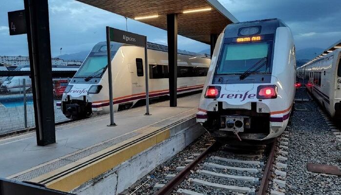 Estación de trenes en Algeciras