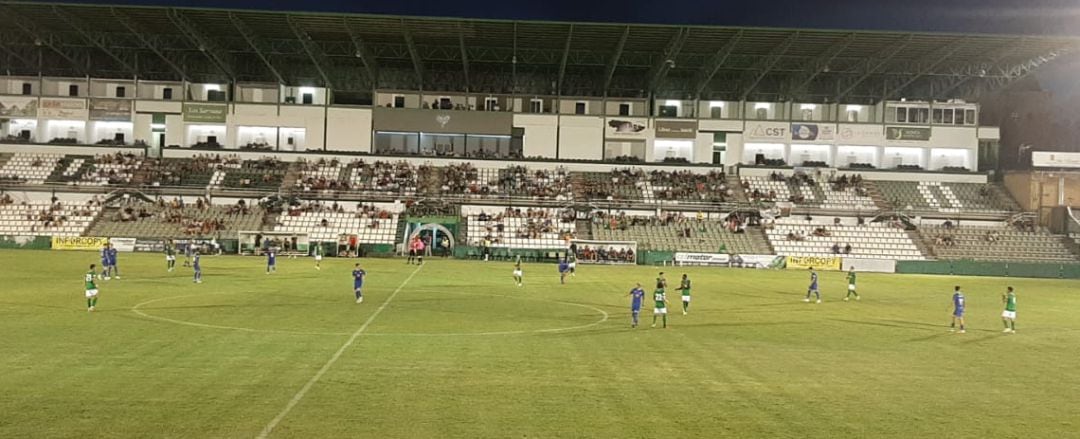 de la tribuna principal del Salto del Caballo este domingo 