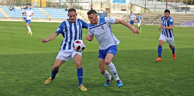 Imagen del partido disputado el sábado en el municipal de San Pablo