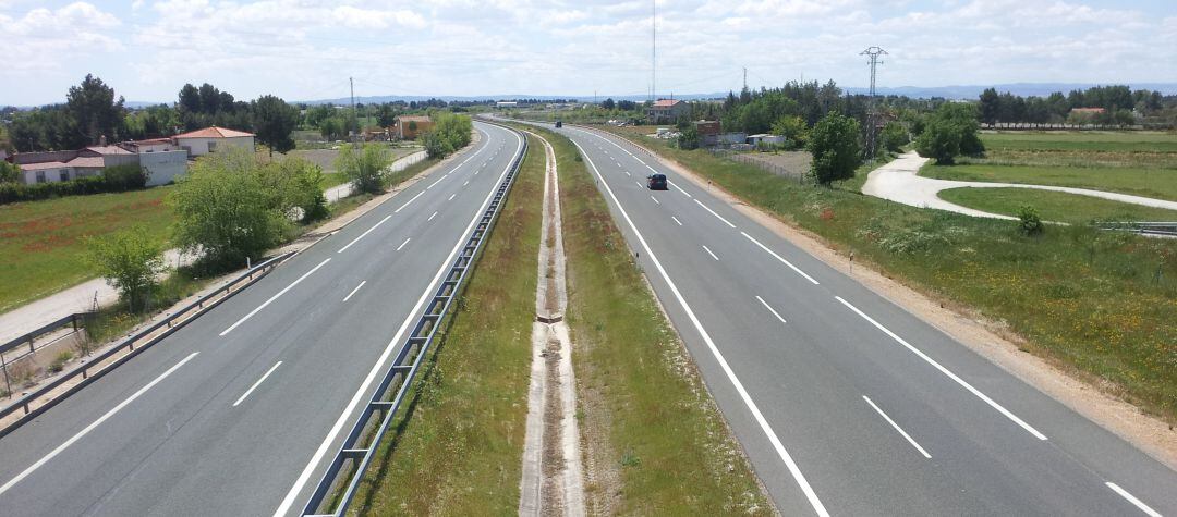 Imagen de la A-32, en la provincia de Jaén