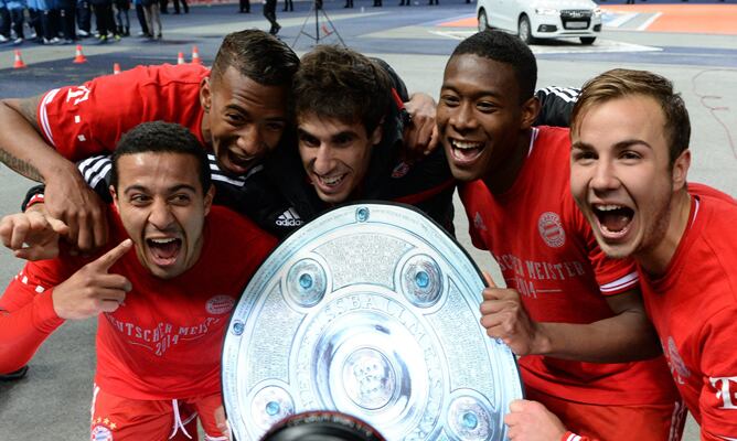 El Bayern, campeón de la Bundesliga