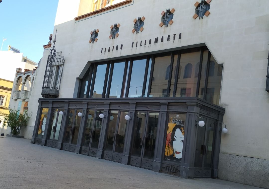 Fachada del Teatro Villamarta