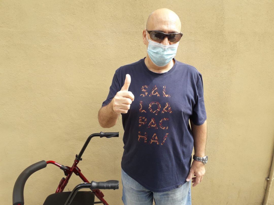 El primer paciente que salió de la UCI en Gandia y que ha superado el coronavirus