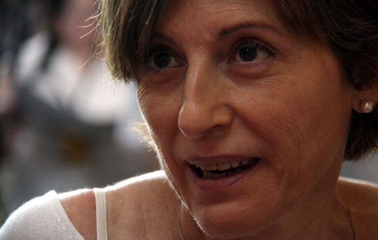 Primer plano de Carme Forcadell