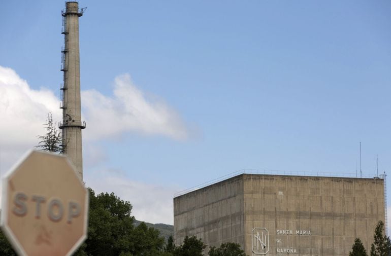 Vista del reactor de la central nuclear de Santa María de Garoña (Burgos), cuyo cierre definitivo ha anunciado ayer el Gobierno. 