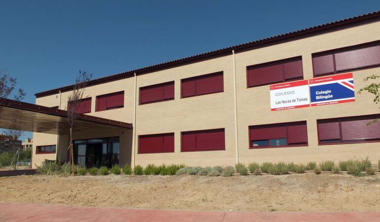 Un colegio público bilingüe de la Comunidad de Madrid, en una imagen de archivo.