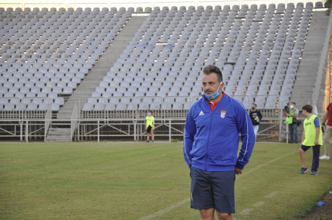 Joaquín Poveda, entrenador del Xerez CD