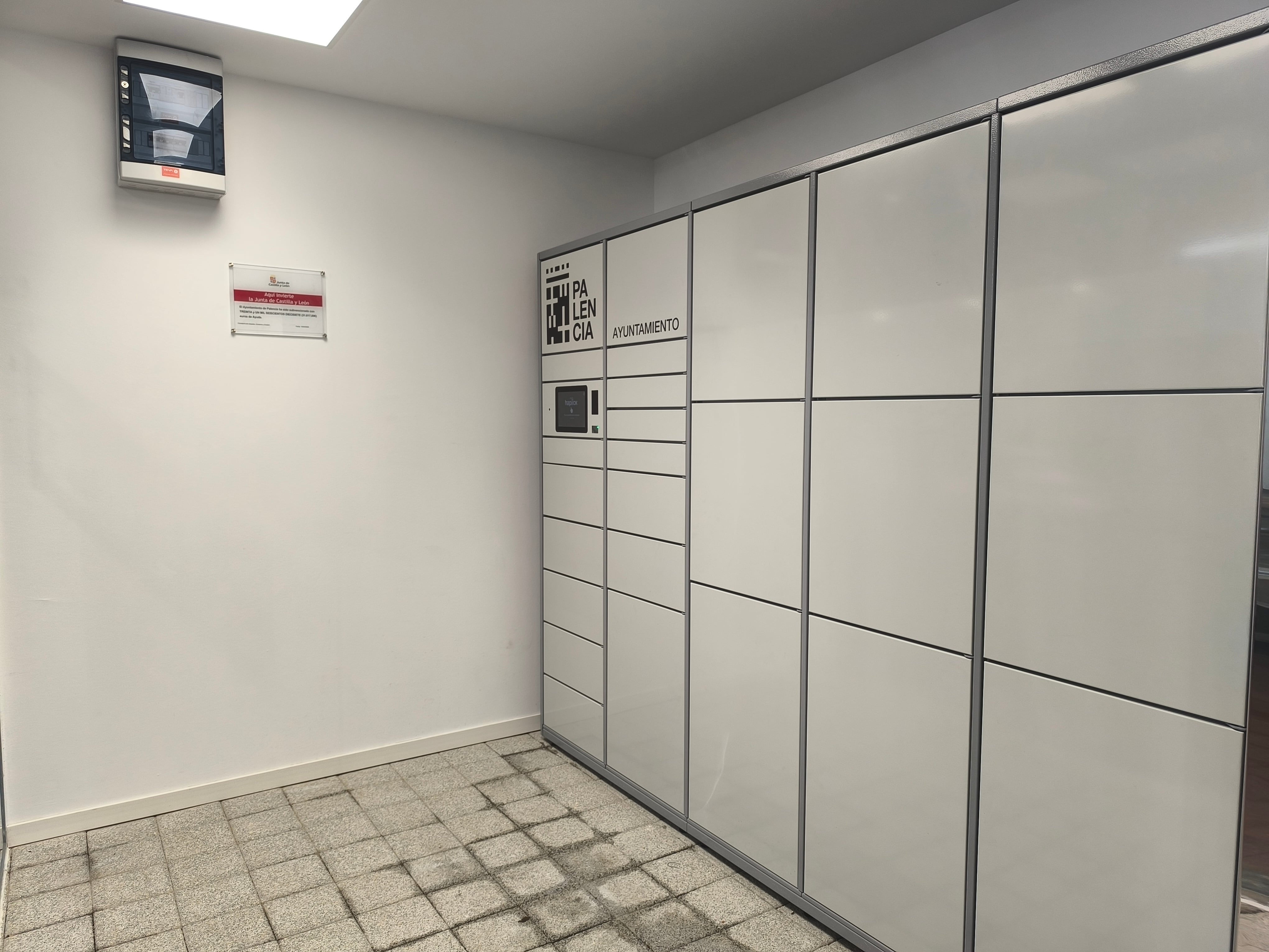 Taquillas inteligentes de la Plza Municipal de Abastos de Palencia