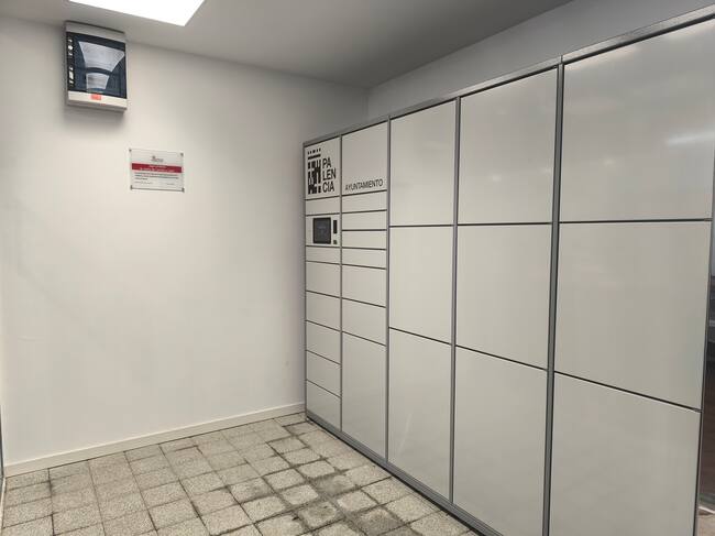 Taquillas inteligentes de la Plza Municipal de Abastos de Palencia