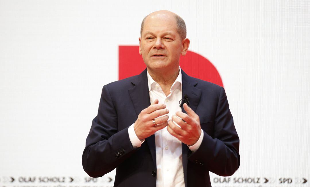 Olaf Scholz.