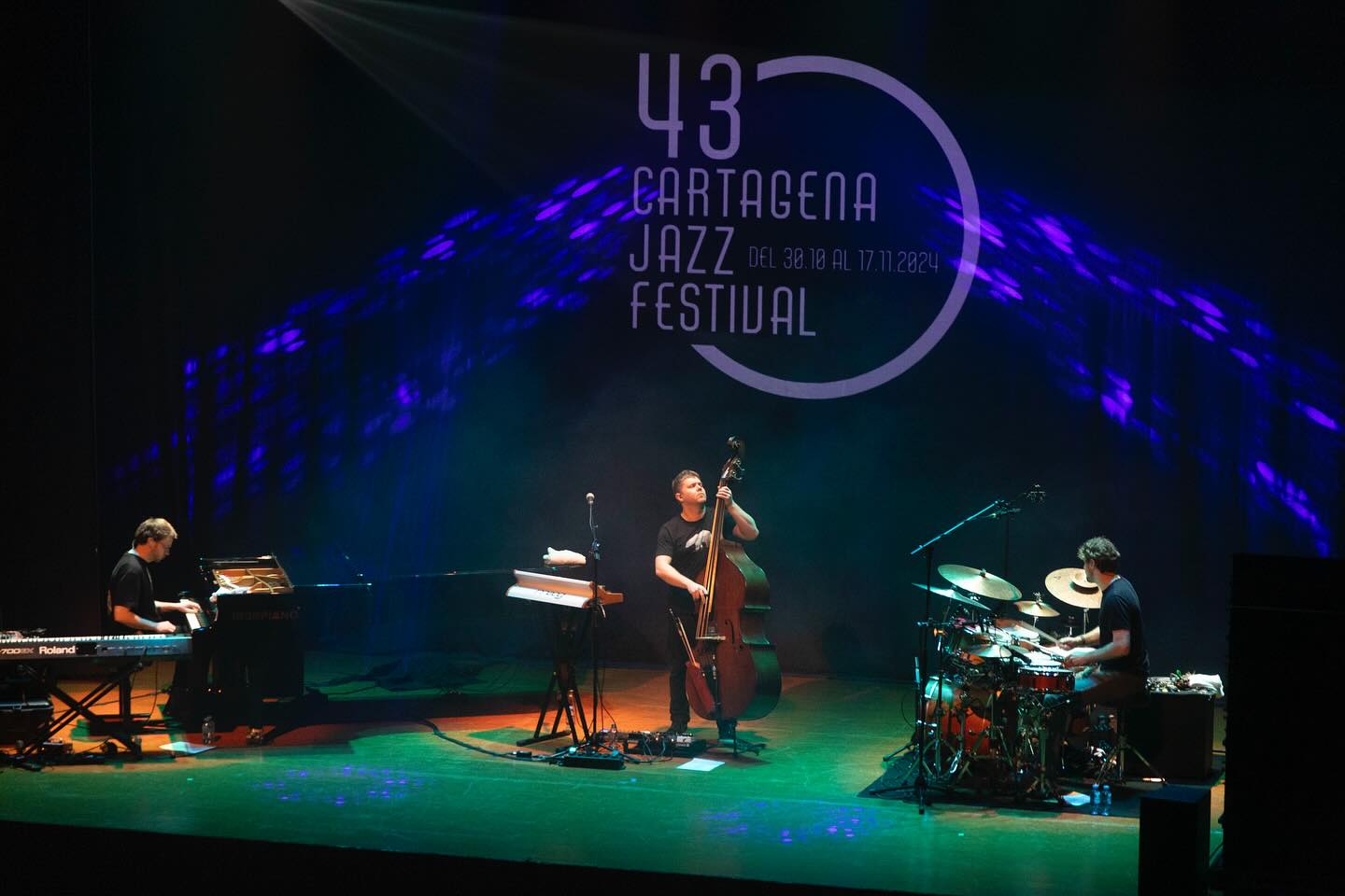 Gogo Penguin en el Cartagena Jazz Festival.