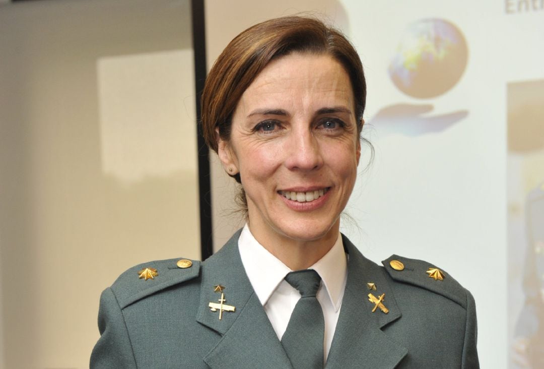 La teniente coronel de la Guardia Civil Silvia Gil. 