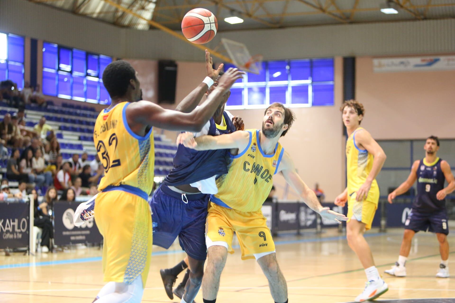 Un momento del partido