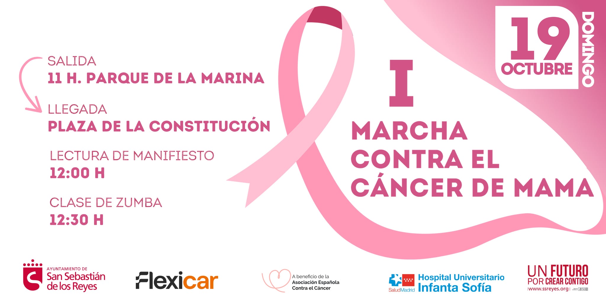 Marcha contra el cáncer de mama de San Sebastián de los Reyes