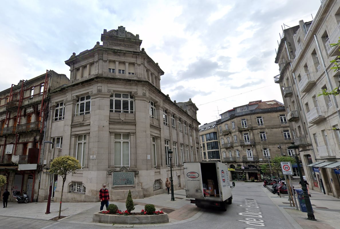 El antiguo centro de jubilados de Novacaixagalicia en Vigo