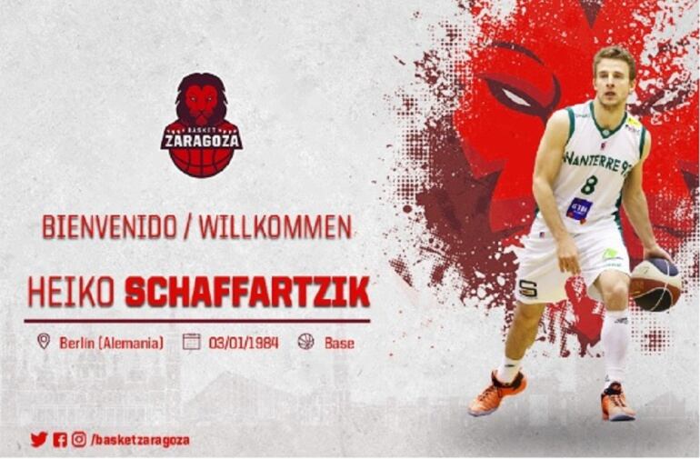 Heiko Schaffartzik, con la camiseta del Nanterre