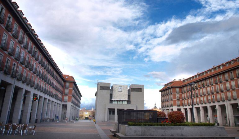 Vista de la plaza Mayor de Leganés