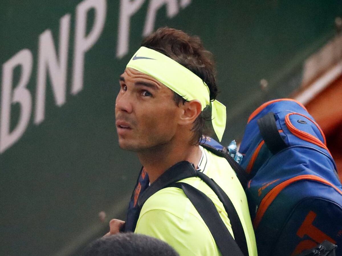 La lluvia aplaza el pase de Nadal a semifinales de Roland Garros