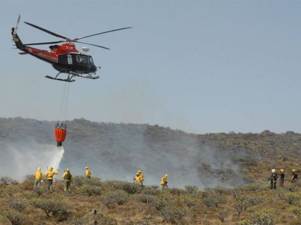 Las islas occidentales y Gran Canaria, en alerta por riesgo de incendio forestal