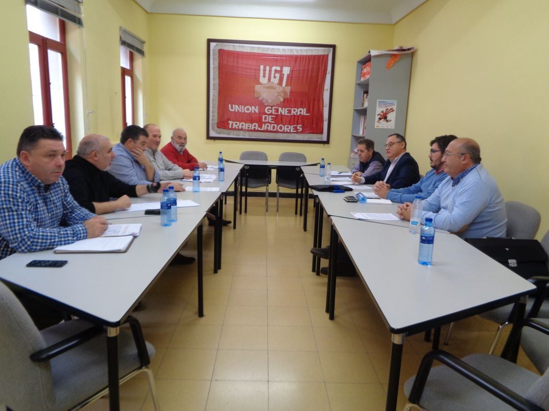 Ambas partes mantuvieron esta nueva reunión en la sede de UGT