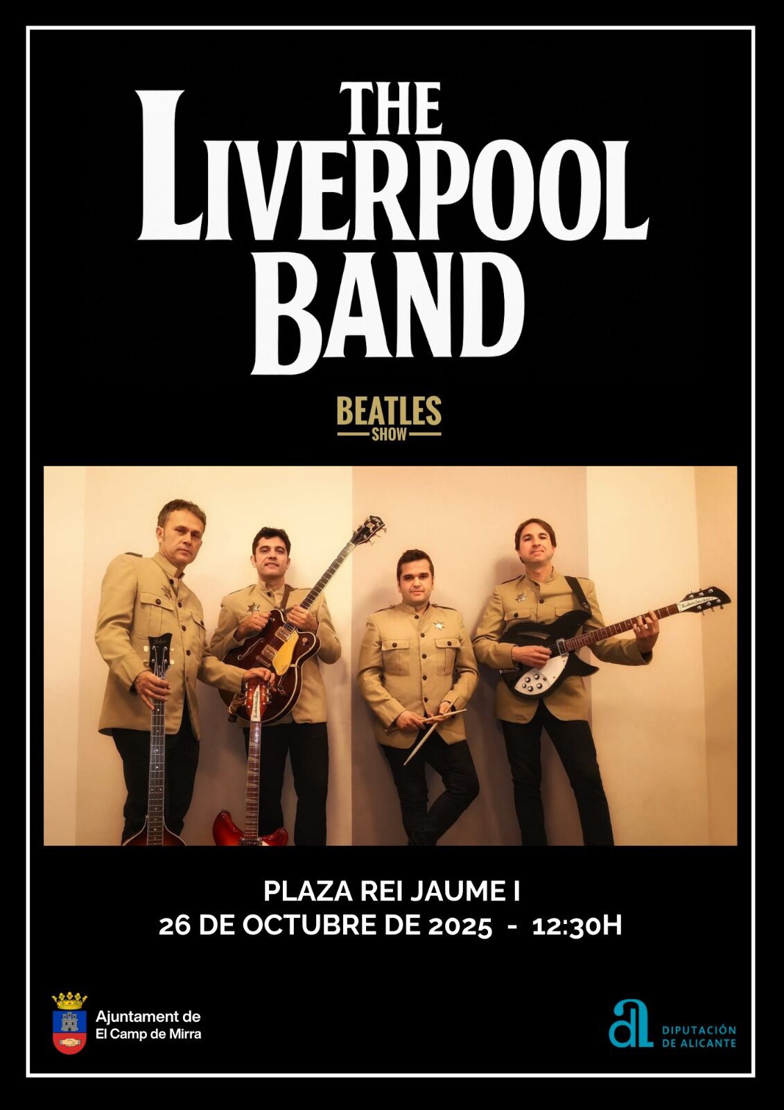 Cartel del concierto