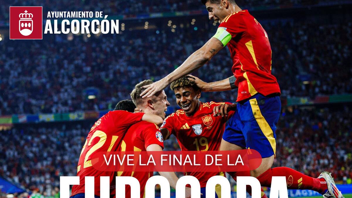 Alcorcón instalará una pantalla gigante para ver la final de la Eurocopa entre España e Inglaterra