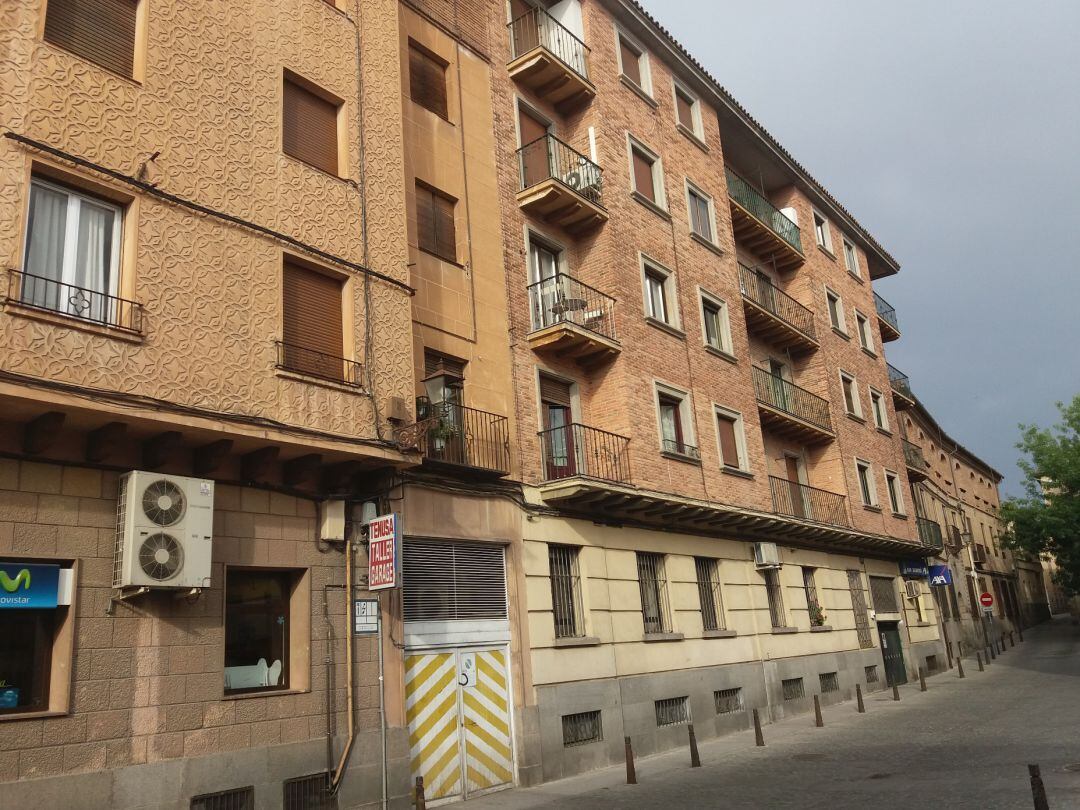 Edificio de viviendas en el centro de Segovia