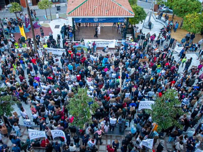 Manifestación en Coín