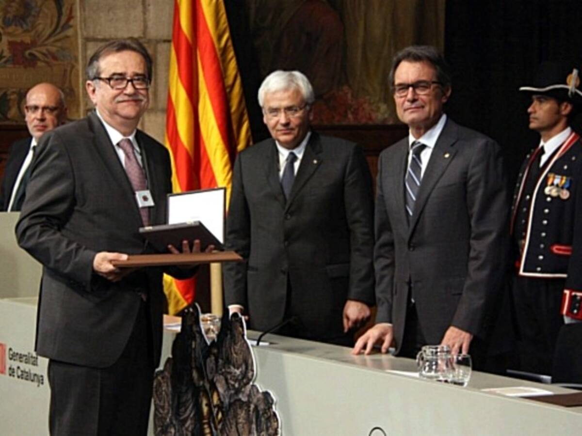 Josep Maria Martí rep la Creu de Sant Jordi