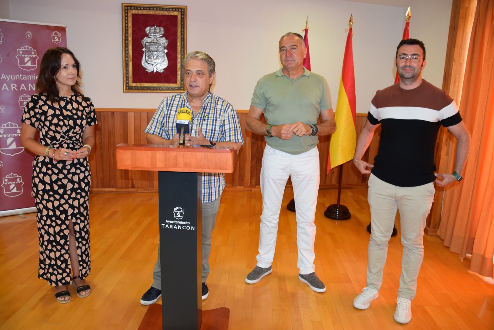 Acto de presentación de la Gala regional de Donantes de Sangre el 9 de julio en Tarancón