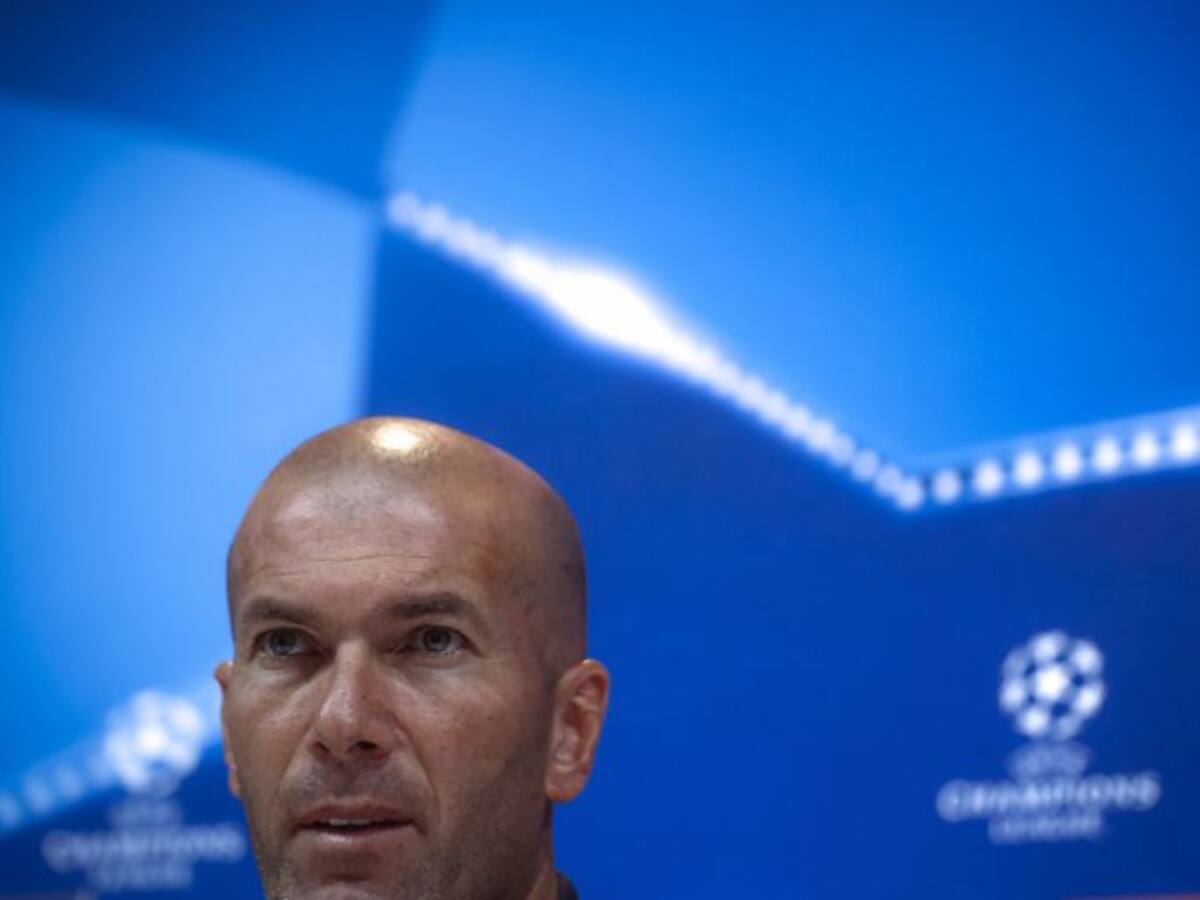 Zidane confirma que Bale no jugará pero no da el nombre del sustituto