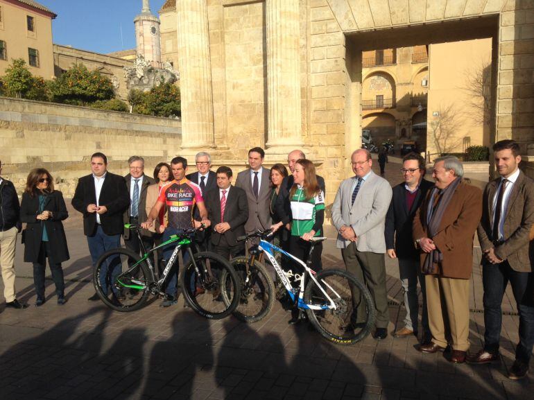 Presentación de la Andalucía Bike Race, en Córdoba