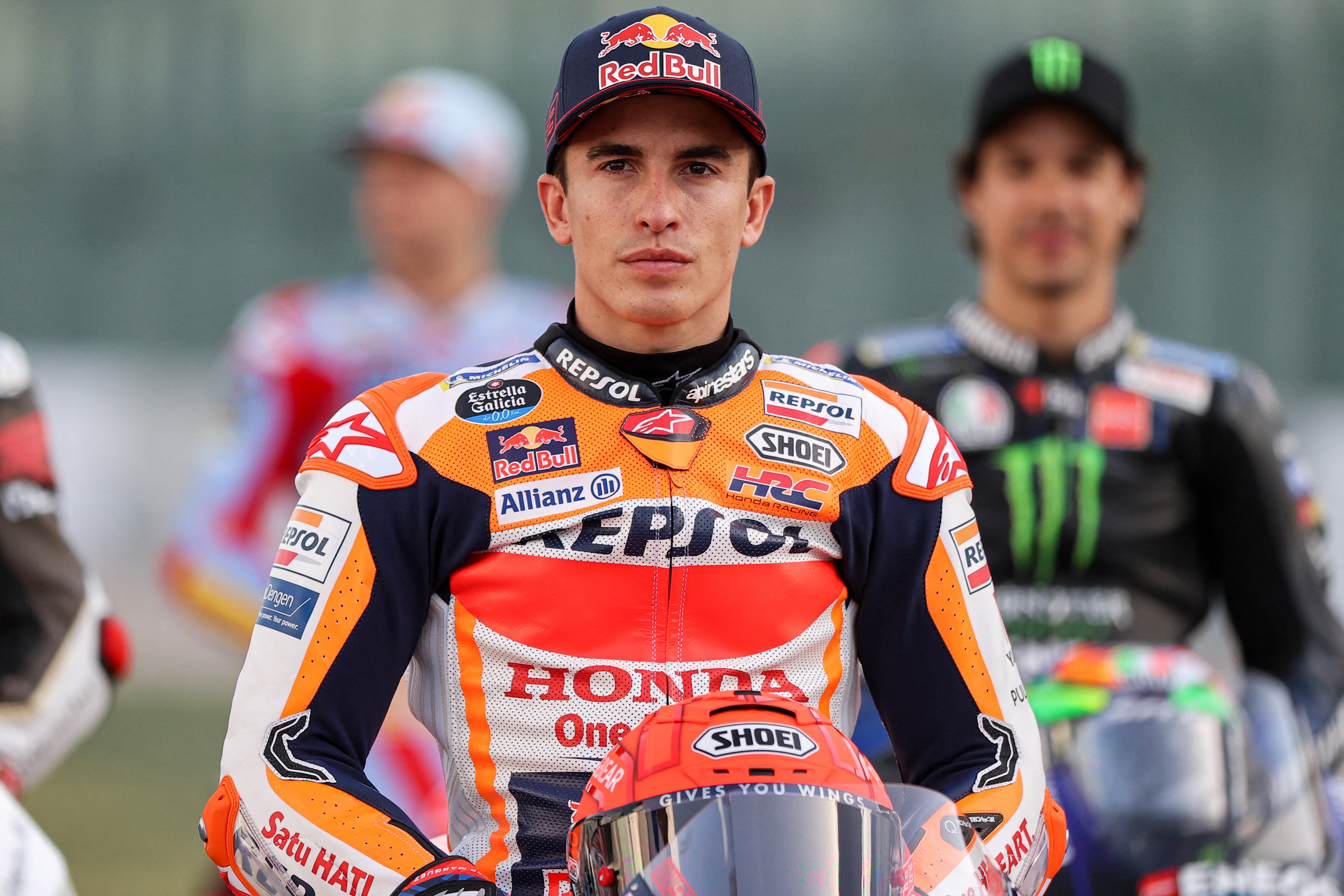 El Gran Premio de las Américas de MotoGP es el 10 de abril, con el regreso de Marc Márquez. (Photo by KARIM JAAFAR / AFP) (Photo by KARIM JAAFAR/AFP via Getty Images)