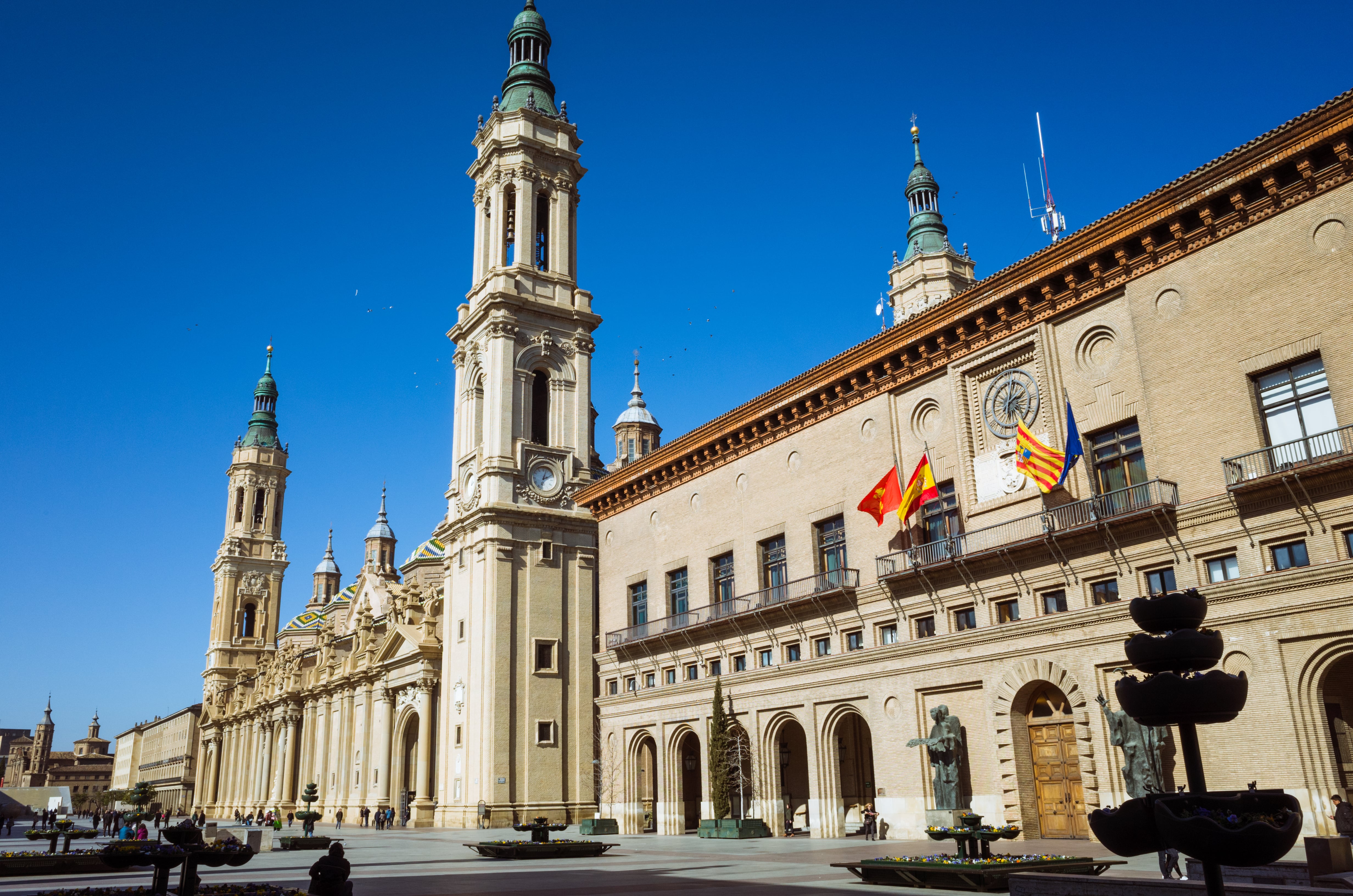 Basílica del Pilar de Zaragoza.