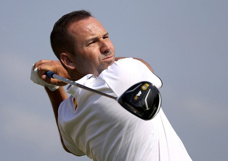 Sergio García entrena en Río de Janeiro