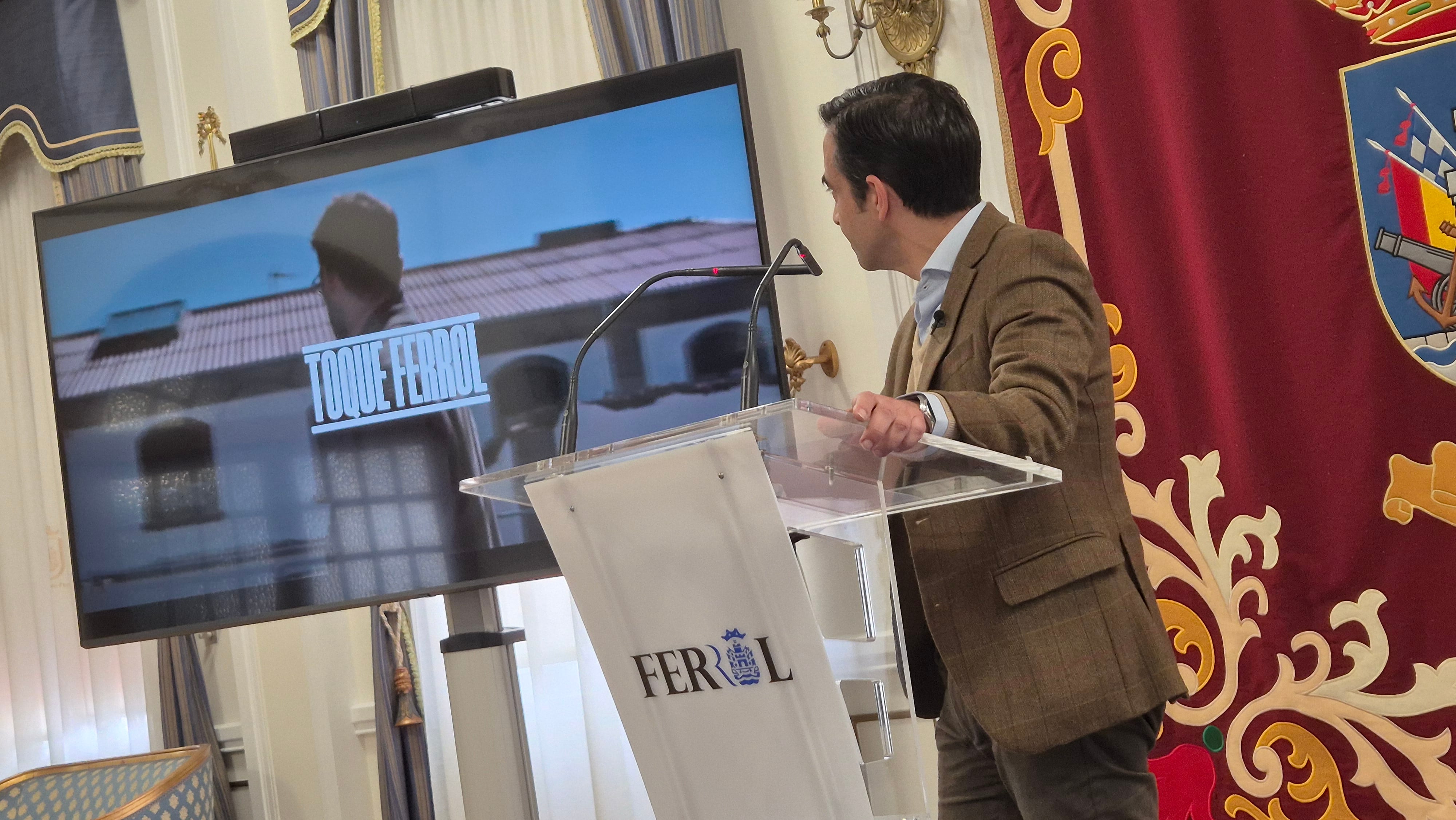 José Manuel Rey Varela ha presentado la campaña este lunes (foto: Concello de Ferrol)