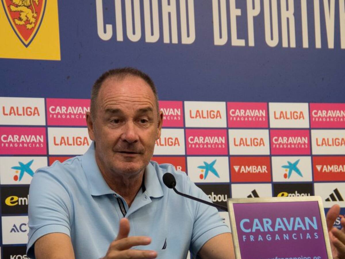 Víctor Fernández sitúa el objetivo del Real Zaragoza