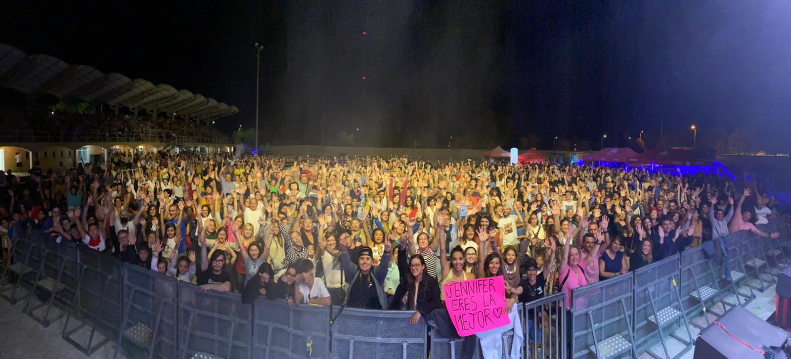 Unas 4.000 personas asistieron al concierto de Cadena Dial Cuenca en el recinto de La Hípica.