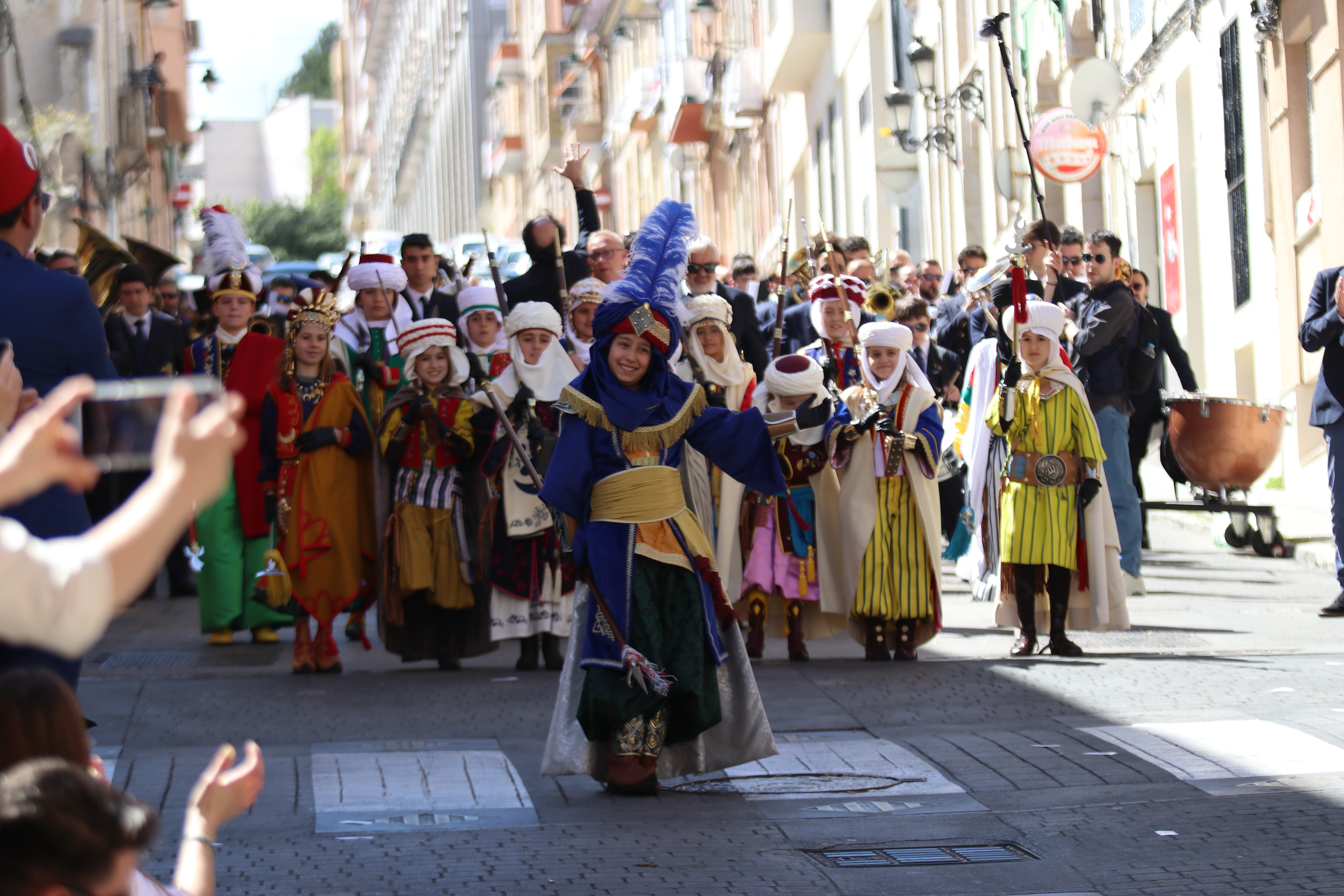 Bando moro en la Gloria Infantil 2025 de Alcoy