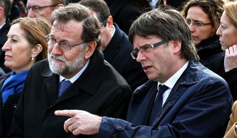 Mariano Rajoy i Carles Puigdemont