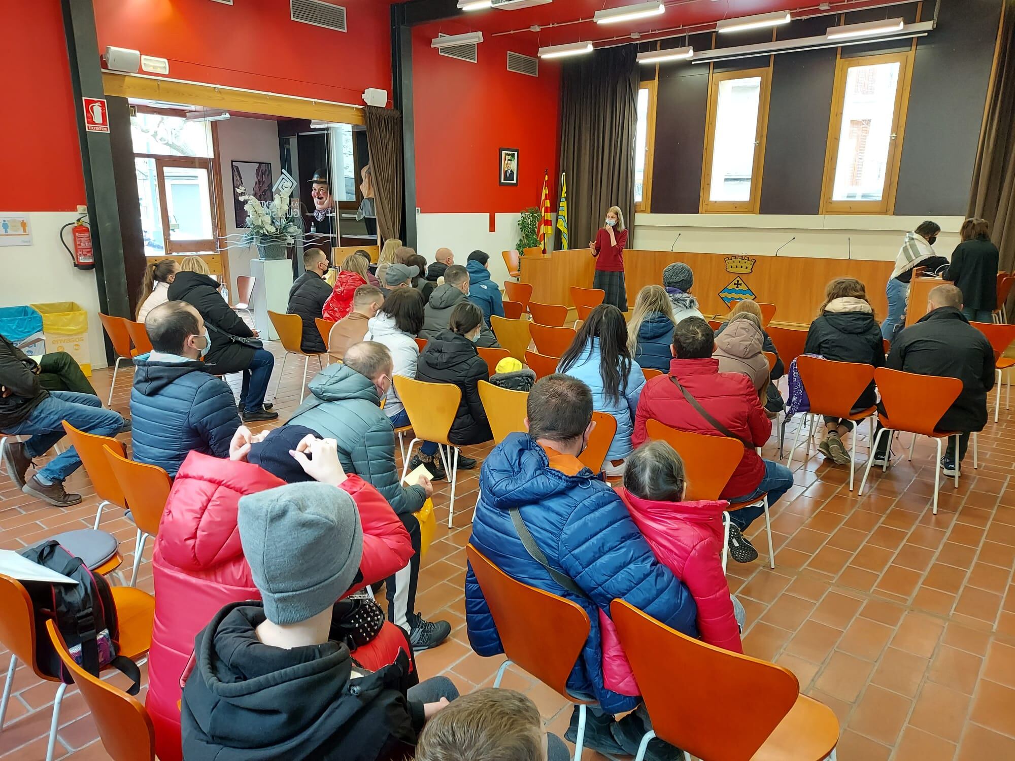 Atenció a persones refugiades per registre, padró etc. a Guissona