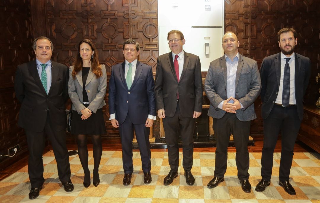 El president Puig y el vicepresidente Dalmau se han reunido con la dirección de la SAREB