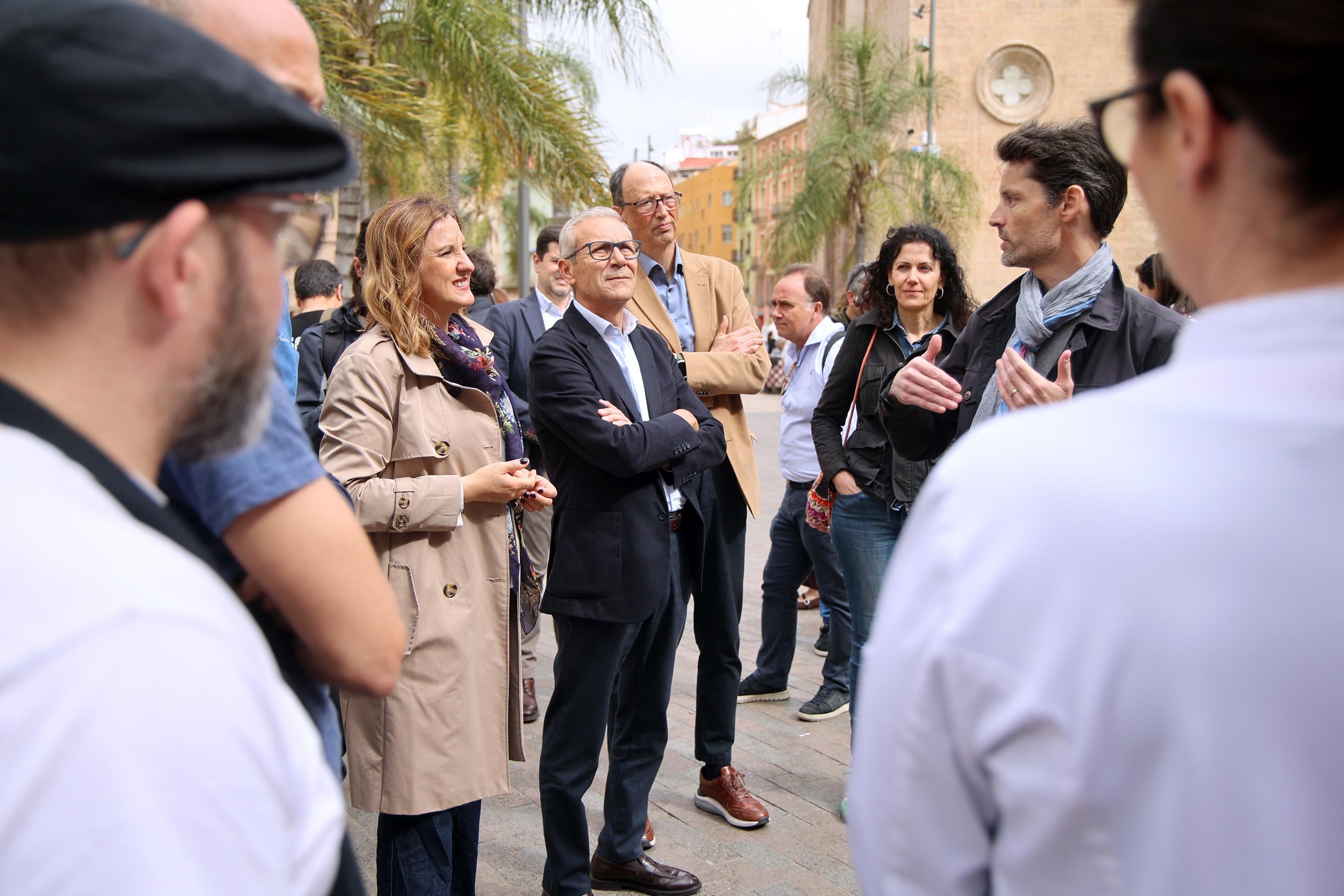 La alcaldesa de València, María José Catalá, informa de nuevas actuaciones en el Mercado Central