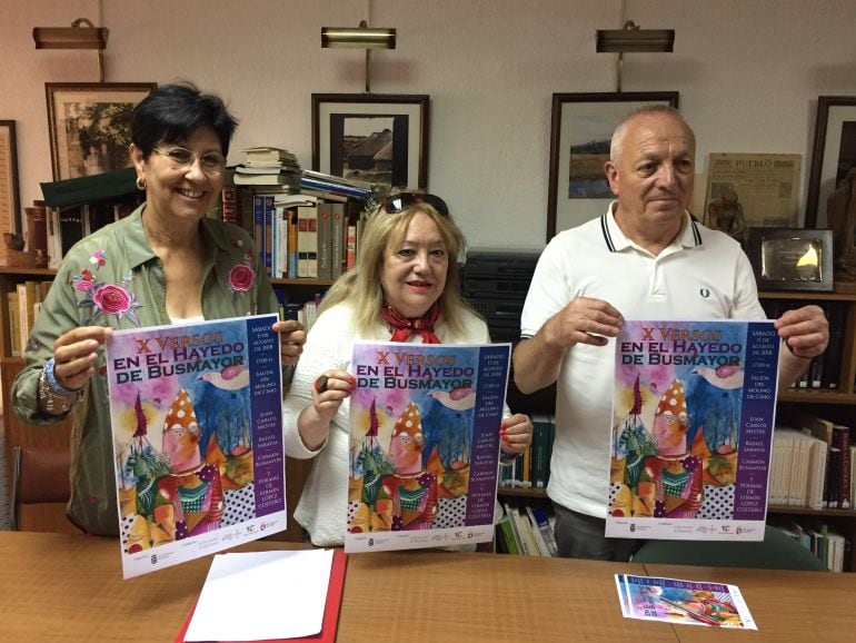 Mar Palacio, Carmen Busmayor y Alfredo de Arriba