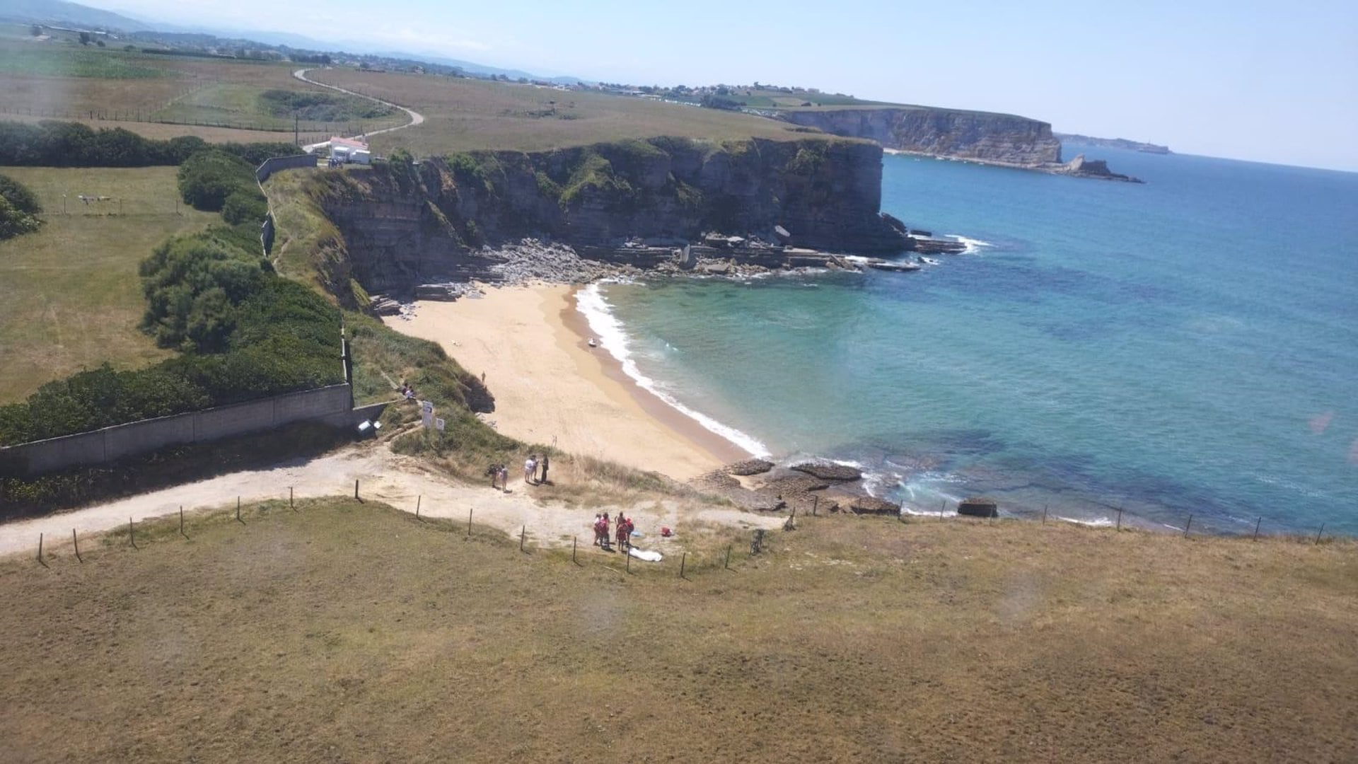 Playa de Arnillas, en Galizano (Ribamontán al Mar)