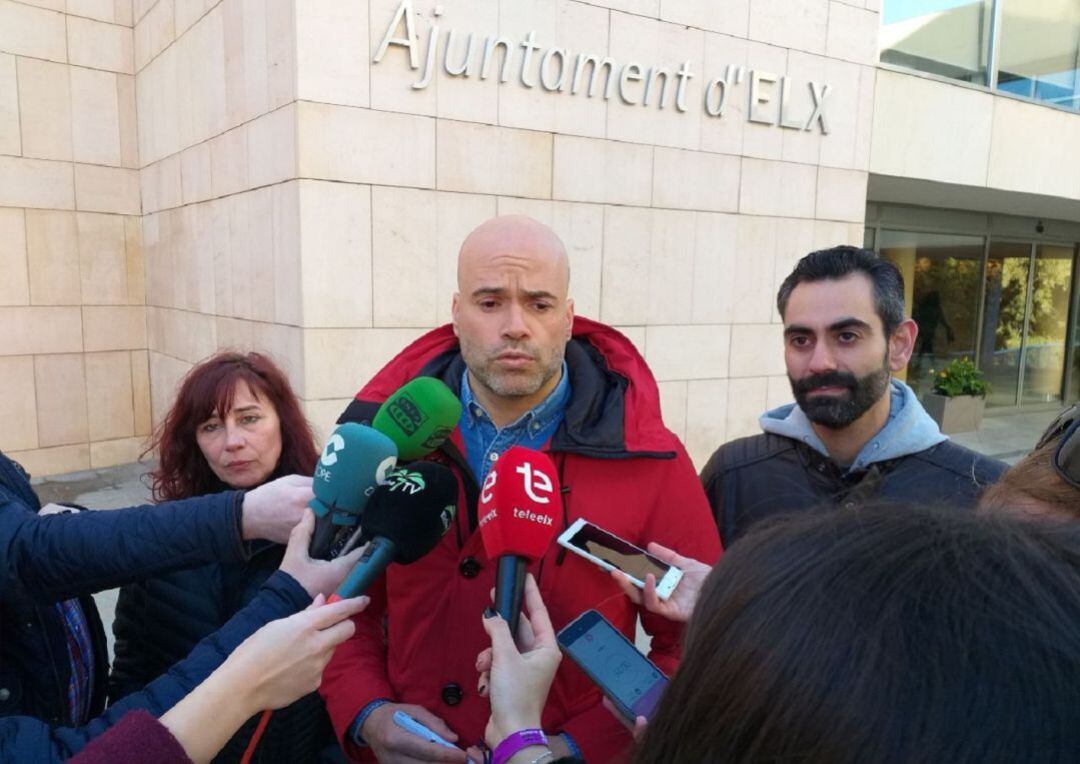 José Vicente Bustamante, portavoz de Podemos Elche