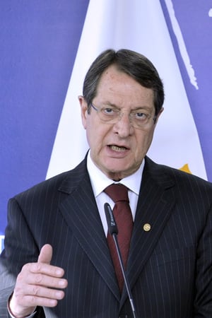 El presidente de Chipre, Nicos Anastasiades, en una imagen de archivo